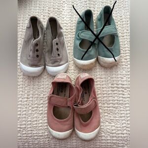 Kids Canvas Shoes Set - Pink and Tan only!!!